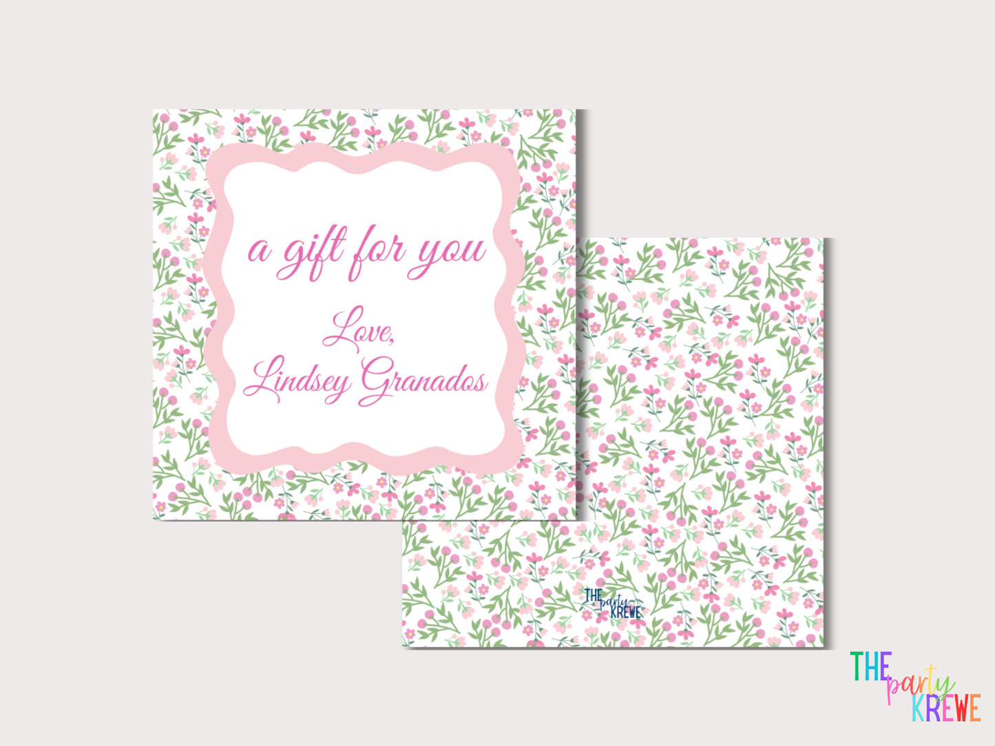 Personalized Gift Tags