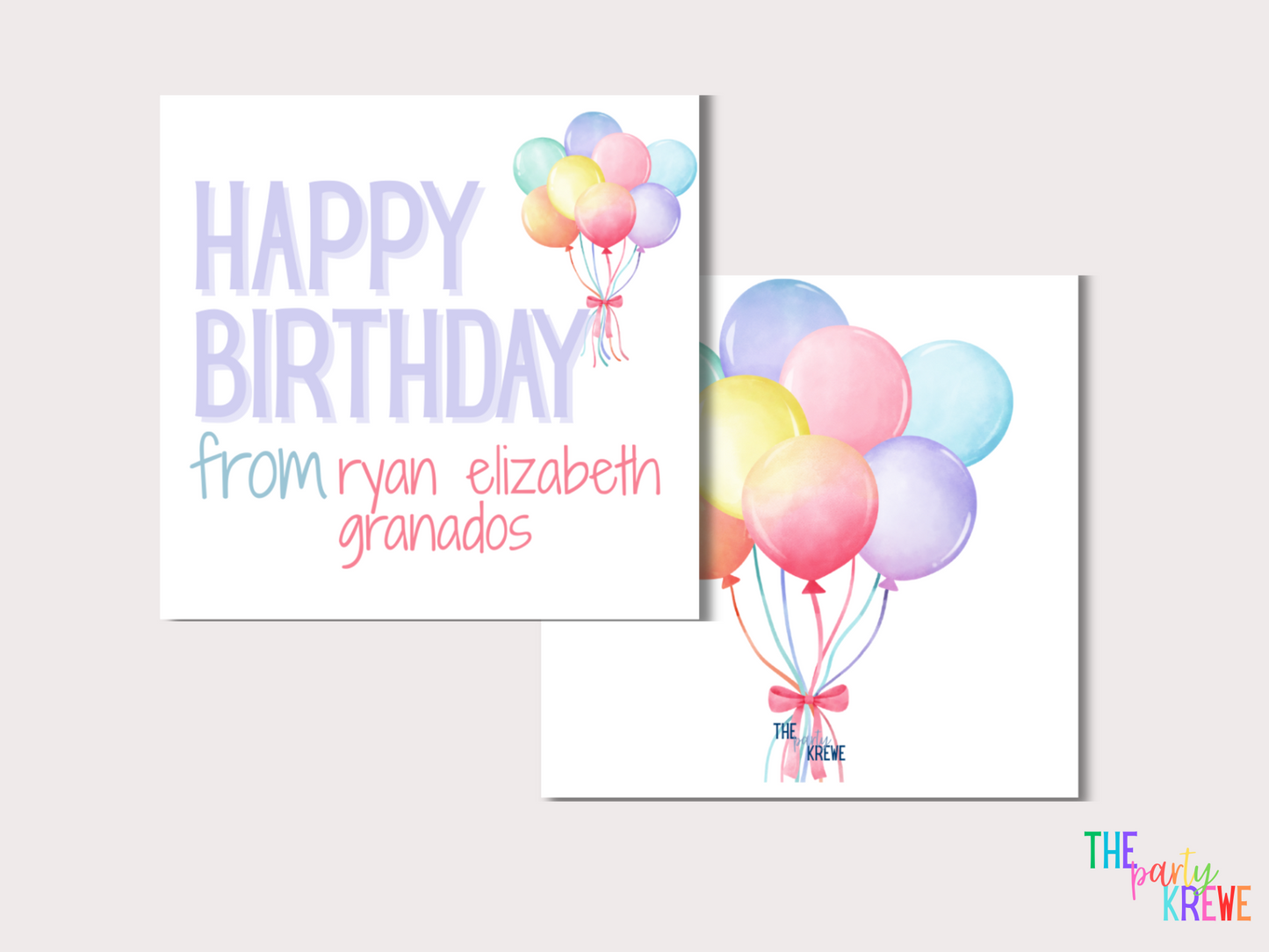 Personalized Gift Tags