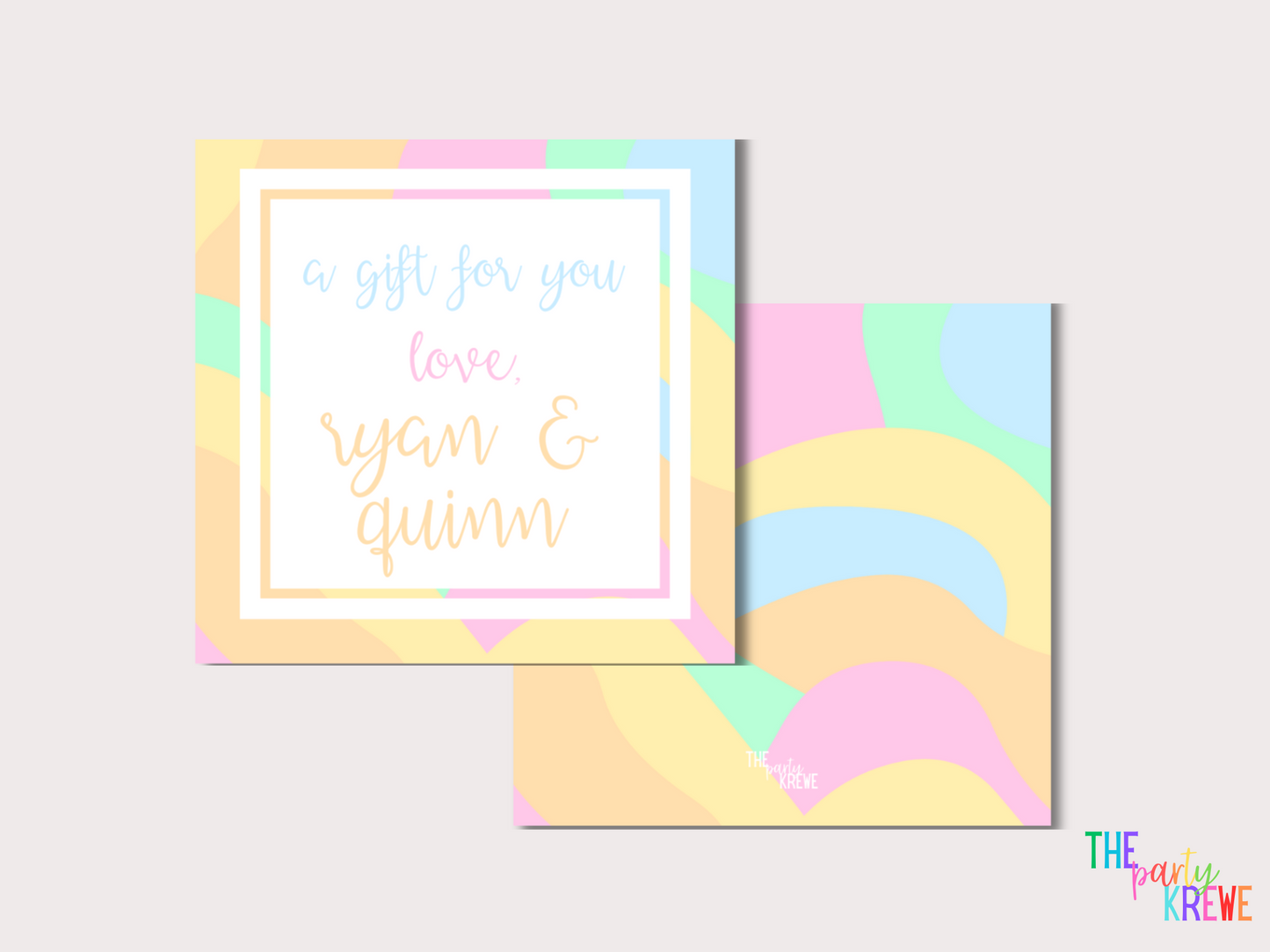 Personalized Gift Tags