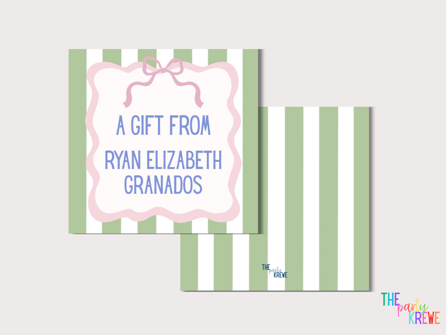 Personalized Gift Tags