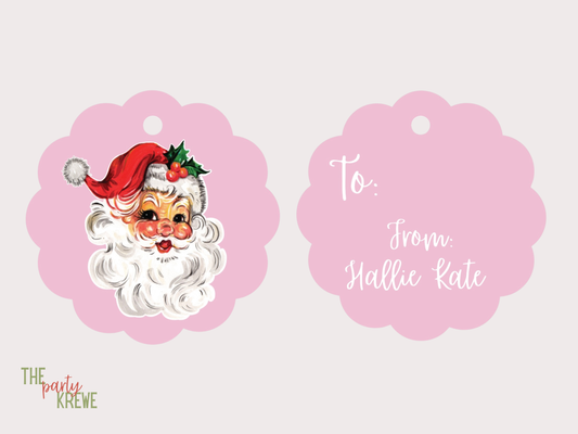 Custom Christmas gift tags